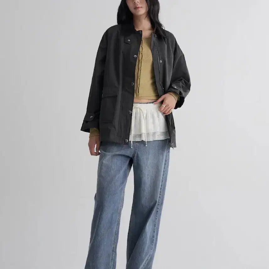 [BUNJANG] 8Seconds Corduroy Hunting Jacket (Khaki) / 에잇세컨즈 코듀로이 칼라 헌팅 재킷(카키)