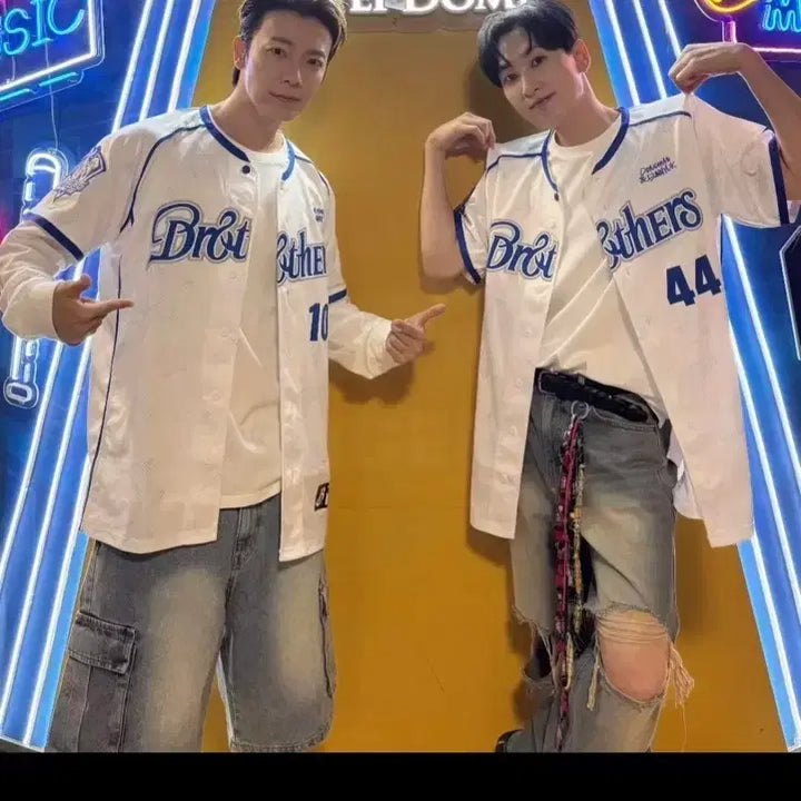 [BUNJANG] Super Junior D&amp;E Collaboration Uniform (L Size) / 브라더스 D&amp;E 콜라보 유니폼 L 사이즈 슈퍼주니어 디앤이 대만 야구팀