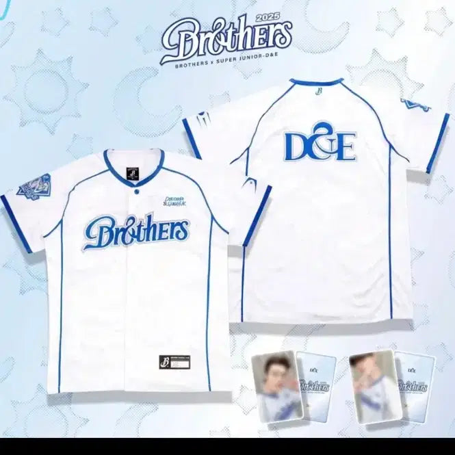 [BUNJANG] Super Junior D&amp;E Collaboration Uniform (L Size) / 브라더스 D&amp;E 콜라보 유니폼 L 사이즈 슈퍼주니어 디앤이 대만 야구팀