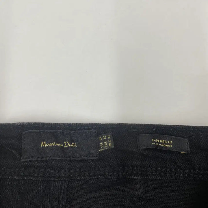 [BUNJANG] Massimo Dutti Tapered Fit Stretch Jeans - Black / 31인치)마시모두띠 테이퍼드핏 스판 청바지 블랙
