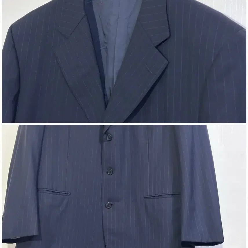 [BUNJANG] Brooks Brothers Striped Blazer / 브룩스브라더스 스트라이프 블레이저/100-105/네이비