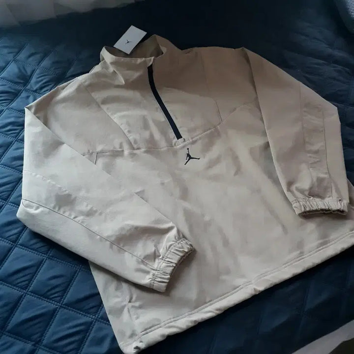 [BUNJANG] Nike Jordan Golf Anorak Jacket Beige Brown / 새제품XXL(110)나이키 조던 골프 아노락 바람막이 자켓 베이지 브라운