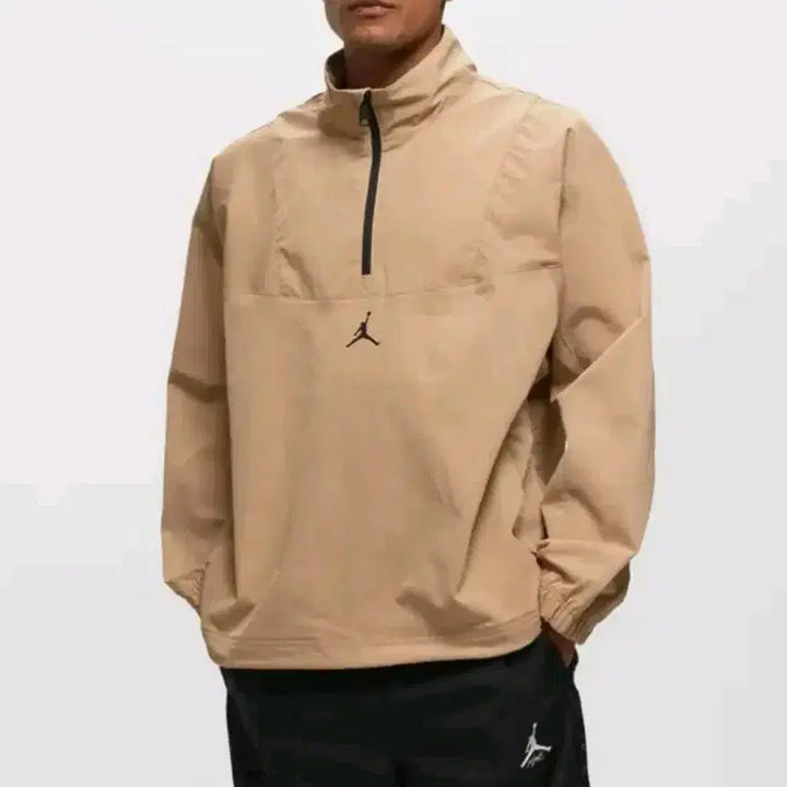 [BUNJANG] Nike Jordan Golf Anorak Jacket Beige Brown / 새제품XXL(110)나이키 조던 골프 아노락 바람막이 자켓 베이지 브라운
