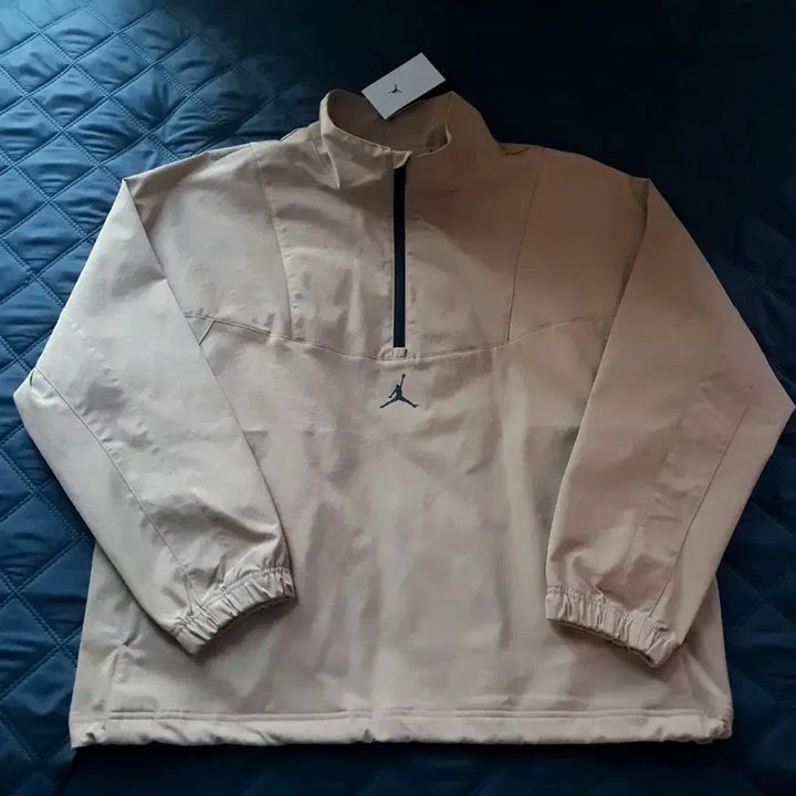[BUNJANG] Nike Jordan Golf Anorak Jacket Beige Brown / 새제품XXL(110)나이키 조던 골프 아노락 바람막이 자켓 베이지 브라운