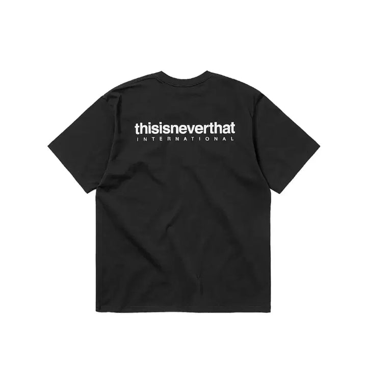 [BUNJANG] thisisneverthat INTL. Logo Tee Black XL / (1회착 택포가격) 디스이즈네버댓 INTL. Logo Tee 블랙 XL
