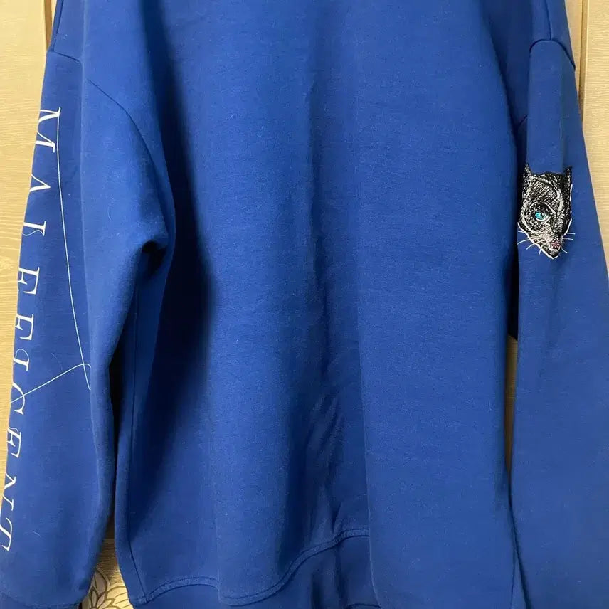 [BUNJANG] Songzio Zzero Blue Embroidered Sweatshirt / 송지오 지제로 블루 맨투맨 46