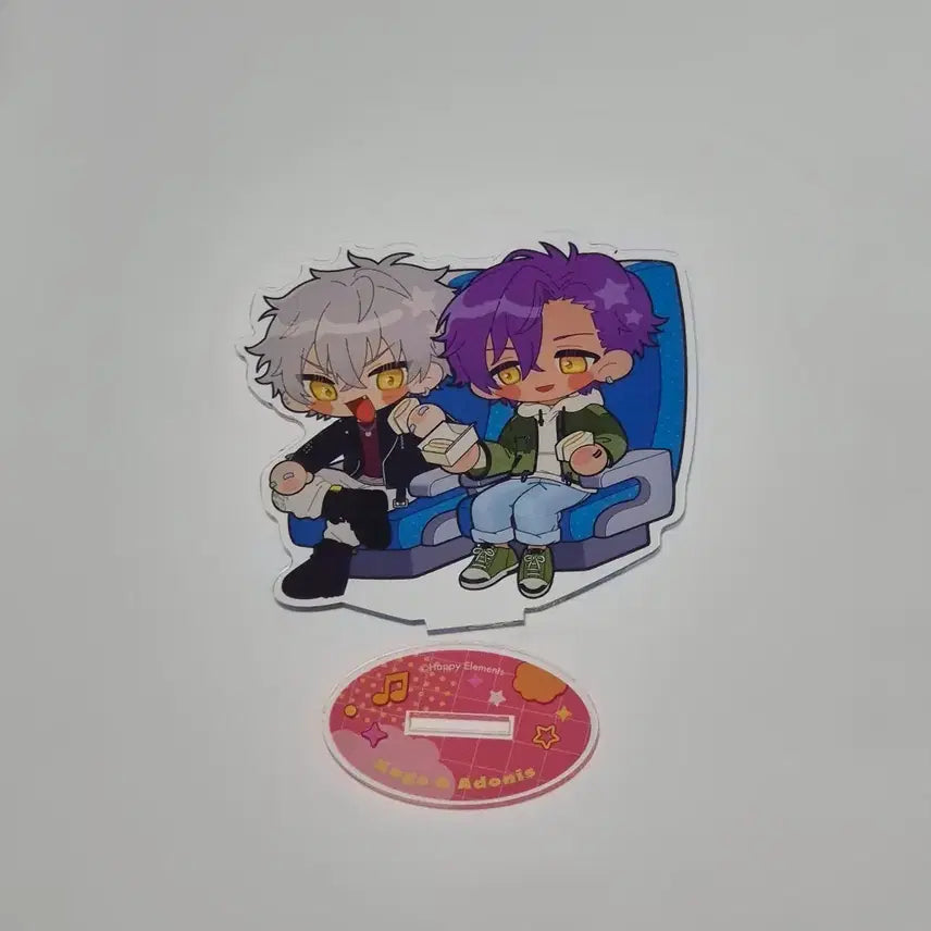 [BUNJANG] Ensemble Stars Outing Train Acrylic Undead Koga Adonis / 앙스타 외출 기차 아크릴 언데드 코가 아도니스