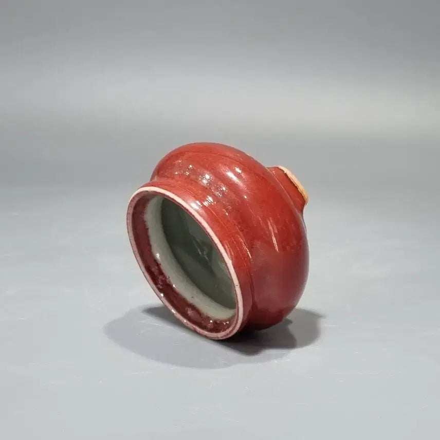 [BUNJANG] Oxblood Glaze Tripod Incense Burner / 홍유삼족향로 필세. 고6지름9