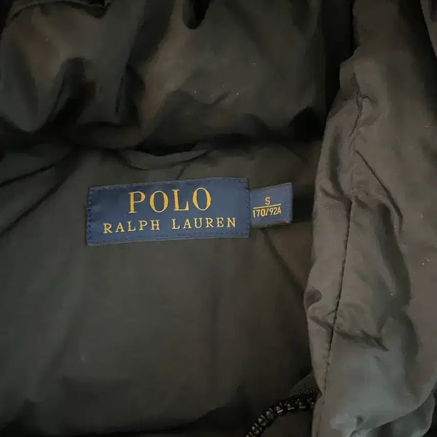 [BUNJANG] Polo Ralph Lauren Hooded Padded Vest Black / 폴로 랄프로렌 후드 패딩 조끼 블랙