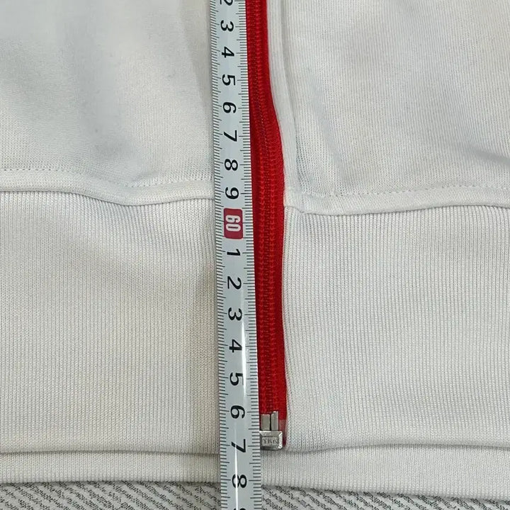 [BUNJANG] Adidas Vintage Track Top (White/Red) - Men&