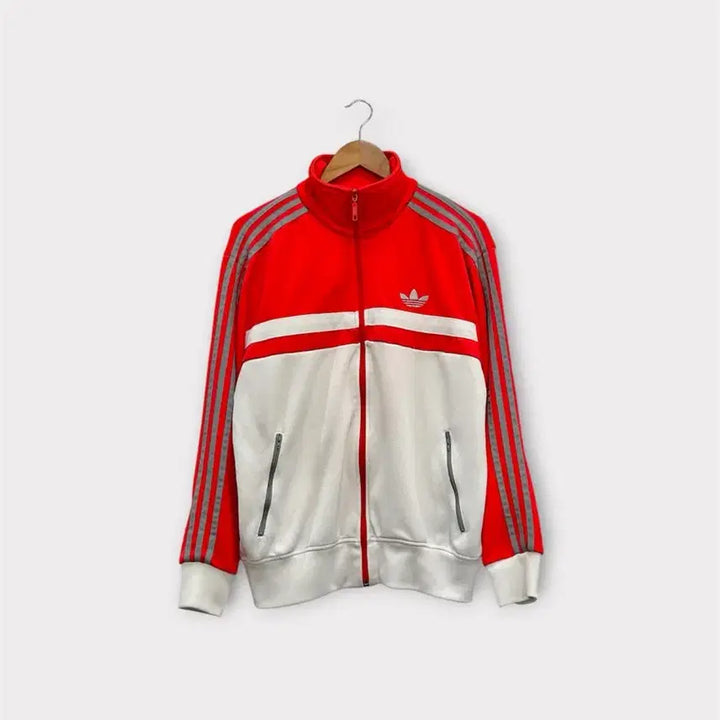 [BUNJANG] Adidas Vintage Track Top (White/Red) - Men&