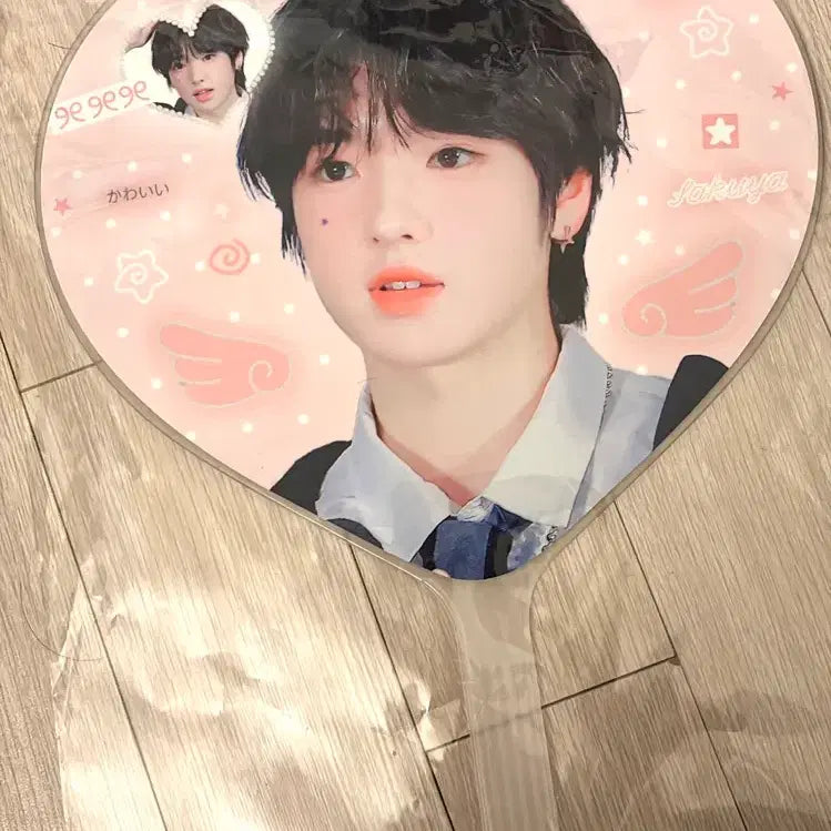 [BUNJANG] NCT WISH Sakuya Uchiwa Fan / 사쿠야 우치와 양도 엔시티위시 팡이