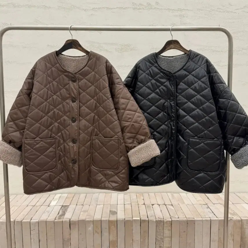 [BUNJANG] J.Ridge Diamond Reversible Padded Jacket / [새상품] 제이릿지 다이아 리버시블 패딩