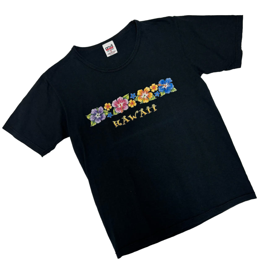 [BUNJANG] Anvil Vintage Hawaii Floral T-Shirt / 앤빌(Anvil) 빈티지 하와이 플로럴 티셔츠