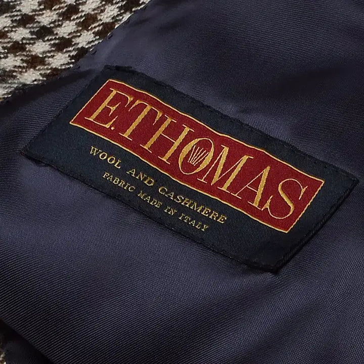 [BUNJANG] Suit Supply Ethomas Cashmere Gun Club Check Jacket / 수트 서플라이 [Suit Supply] 이토마스 캐시미어 건클럽 체크자켓