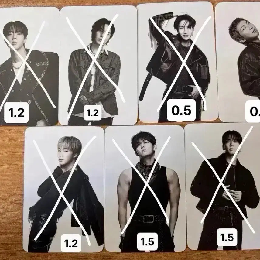 [BUNJANG] BTS Arirang SOUNDWAVE POB Photocard / 방탄소년단 아리랑 사운드웨이브 BTS SOUNDWAVE 특전 포카
