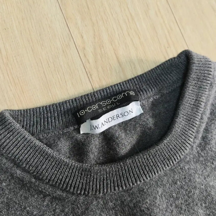 [BUNJANG] JW Anderson Charcoal Lemon Knit Sweater / S) JW앤더슨 챠콜 레몬 니트