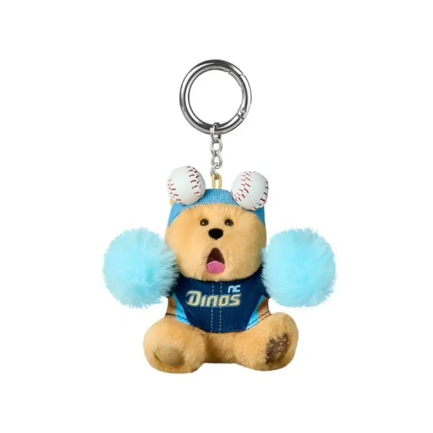 [BUNJANG] Starbucks Dinos Bearista Keychain / 스타벅스 다이노스 베어리스타 키체인 야구
