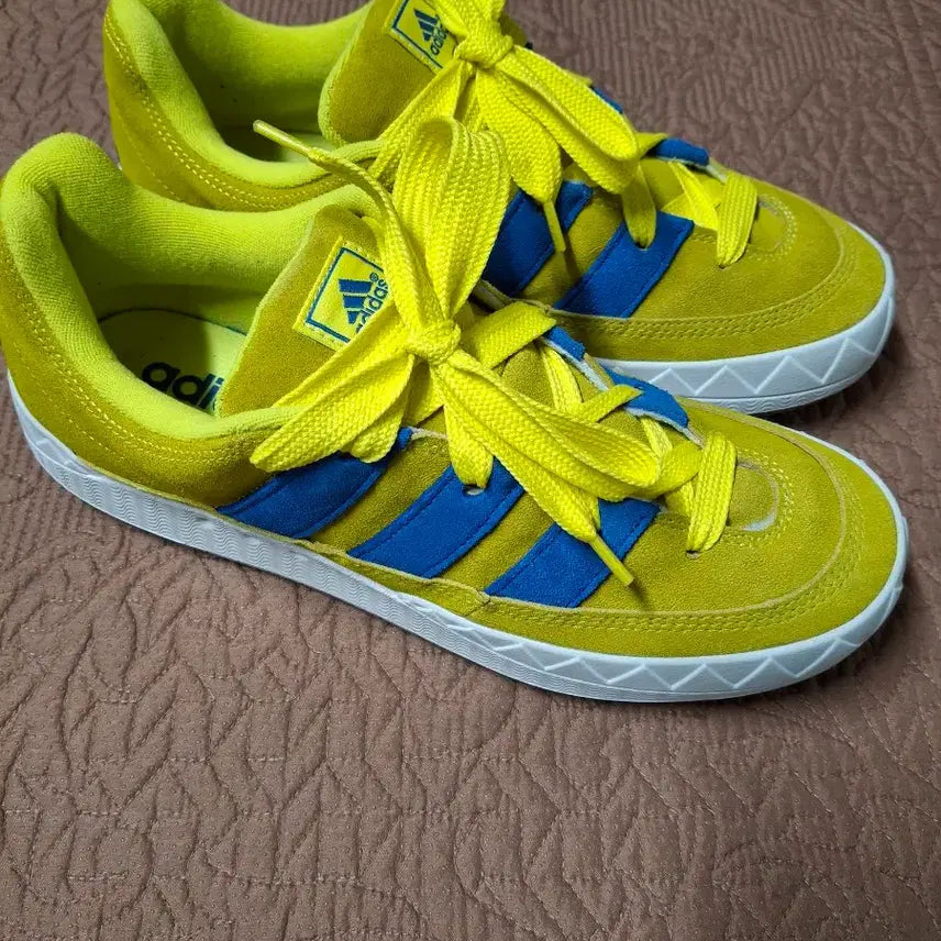[BUNJANG] Adidas Adimatic Bright Yellow Sneakers 280 / 280 아디다스 아디메틱 스니커즈 운동화 [0736]