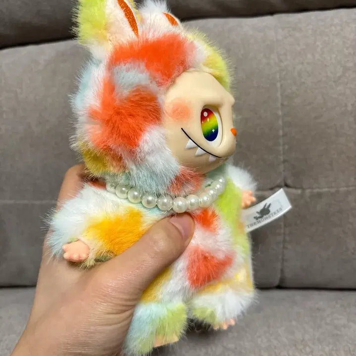 [BUNJANG] Labubu Rainbow Figure / 락더유니버스 비슷한 정품 라부부 키링