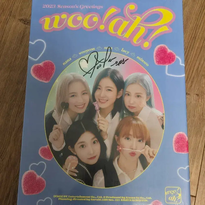 [BUNJANG] Woo!ah! Wooyeon Signed Season&