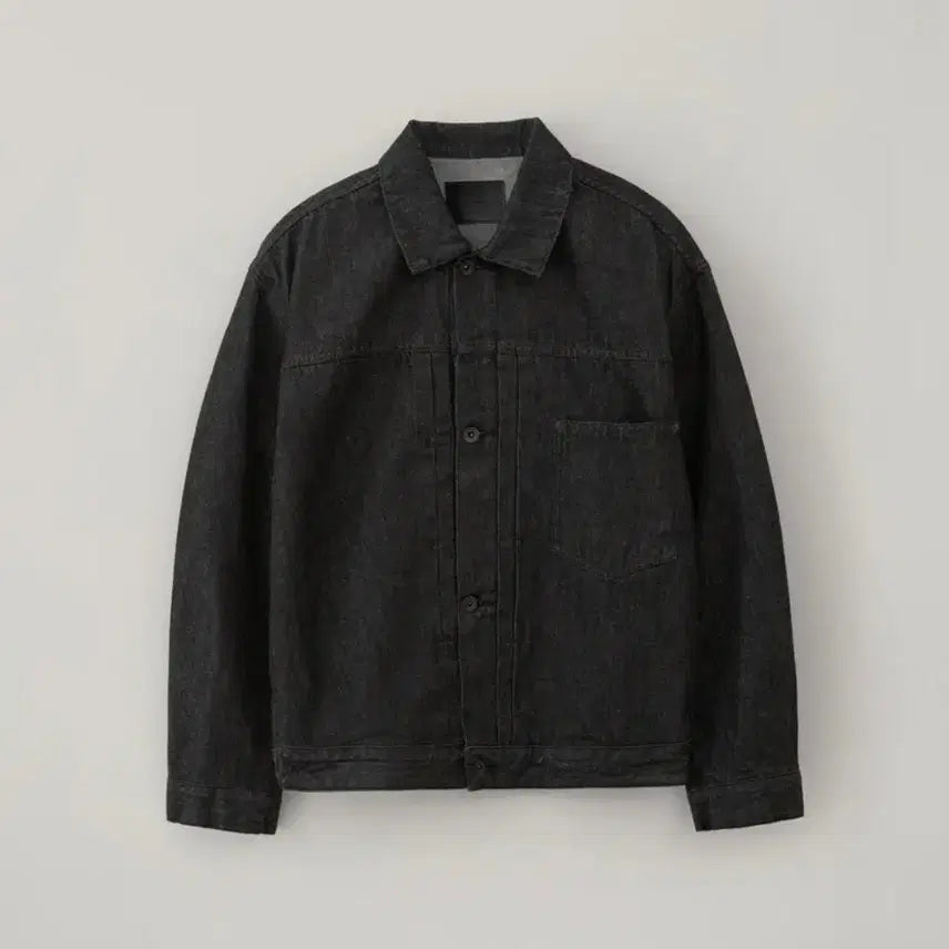 [SOLD OUT] 블랭크룸 24FW 데님자켓 clean black 2 사이즈