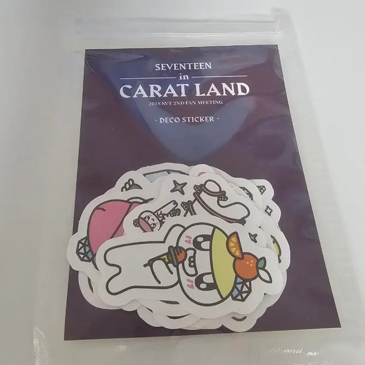 [SOLD OUT] 세븐틴 캐럿랜드 봉봉이 스티커