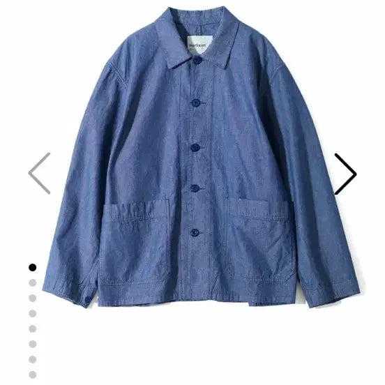 [BUNJANG] Holy Sun Chambray Work Jacket L Size / 홀리선 샴브레이 워크 자켓 L사이즈