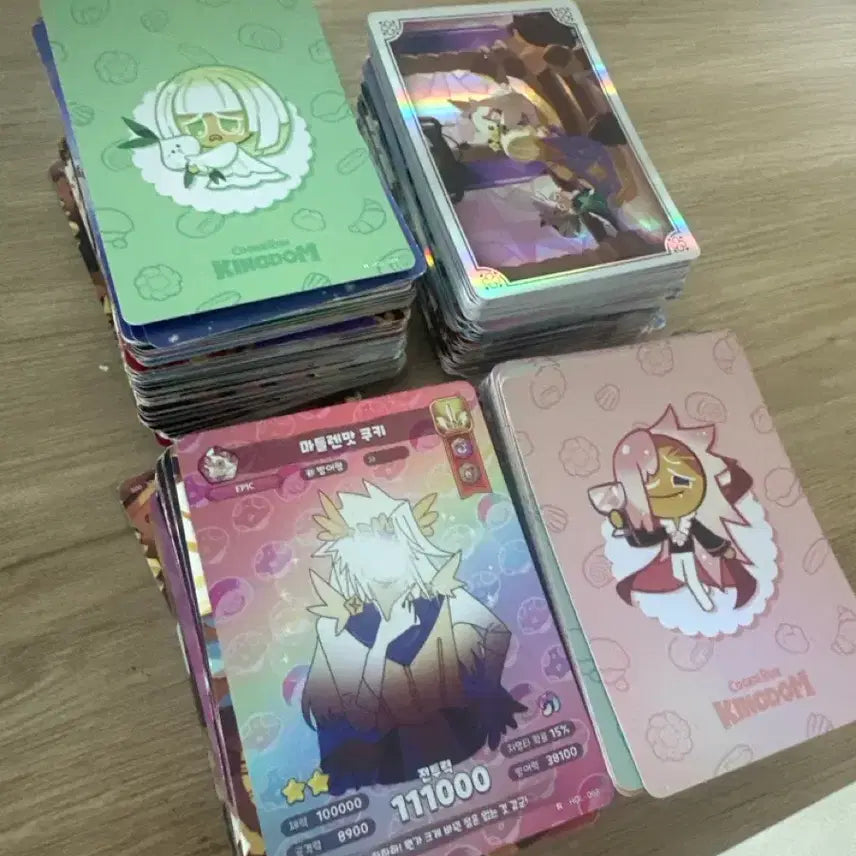 [BUNJANG] Cookie Run Kingdom Card Set (Seasons 1-4) / [급처]쿠키런킹덤 카드 1~4탄