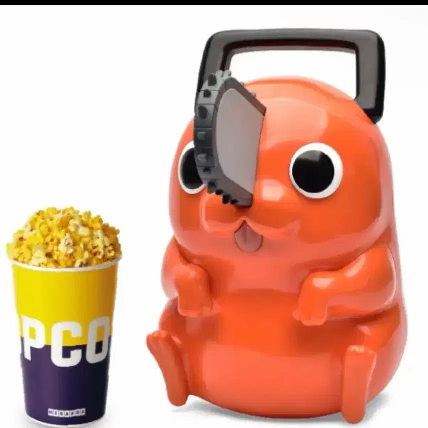 [BUNJANG] Chainsaw Man Pochita Popcorn Bucket / 체인소맨 포치타 팝콘통 + 체인소맨 팝콘통 미개봉판매
