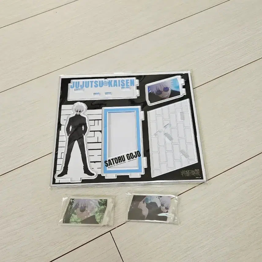 [BUNJANG] Jujutsu Kaisen Gojo Acrylic Stand / 주술회전 고죠 아크릴 스텐드+2가지 장면 추가 새상품