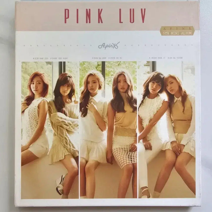 [BUNJANG] Apink Pink LUV Album CD with Photocard / 에이핑크 Pink LUV 앨범 CD 포카 포함