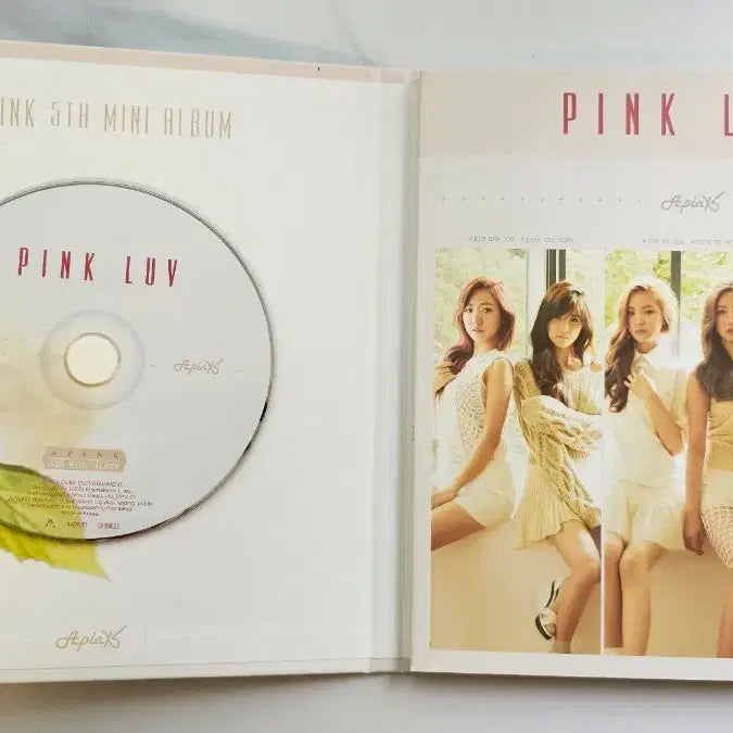 [BUNJANG] Apink Pink LUV Album CD with Photocard / 에이핑크 Pink LUV 앨범 CD 포카 포함