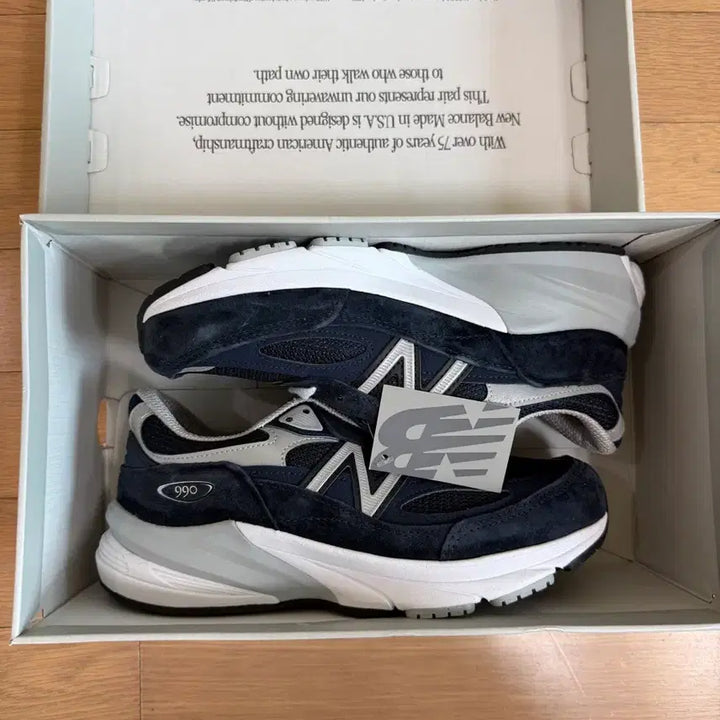 [BUNJANG] New Balance 990 V6 Navy D Wide Women&