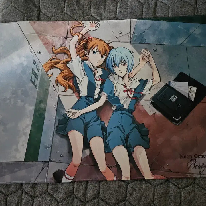 [BUNJANG] Evangelion Asuka Rei Extended Mousepad / 에반게리온 아스카 레이 장패드
