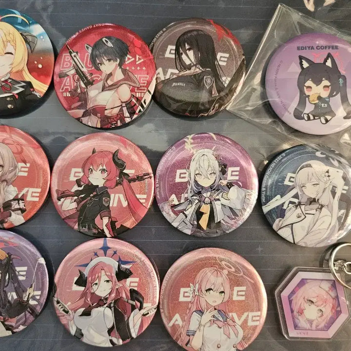 [BUNJANG] Blue Archive Official Can Badge / 블루아카이브 공식 캔뱃지