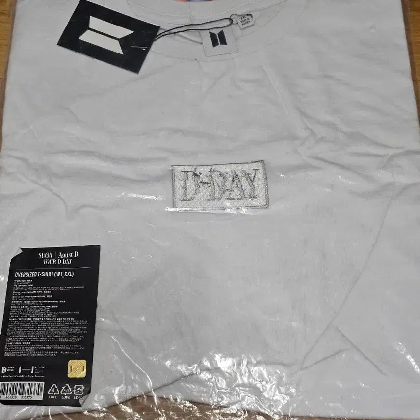 [BUNJANG] BTS Suga D-DAY Tour T-shirt / 방탄 슈가 티셔츠 XXL