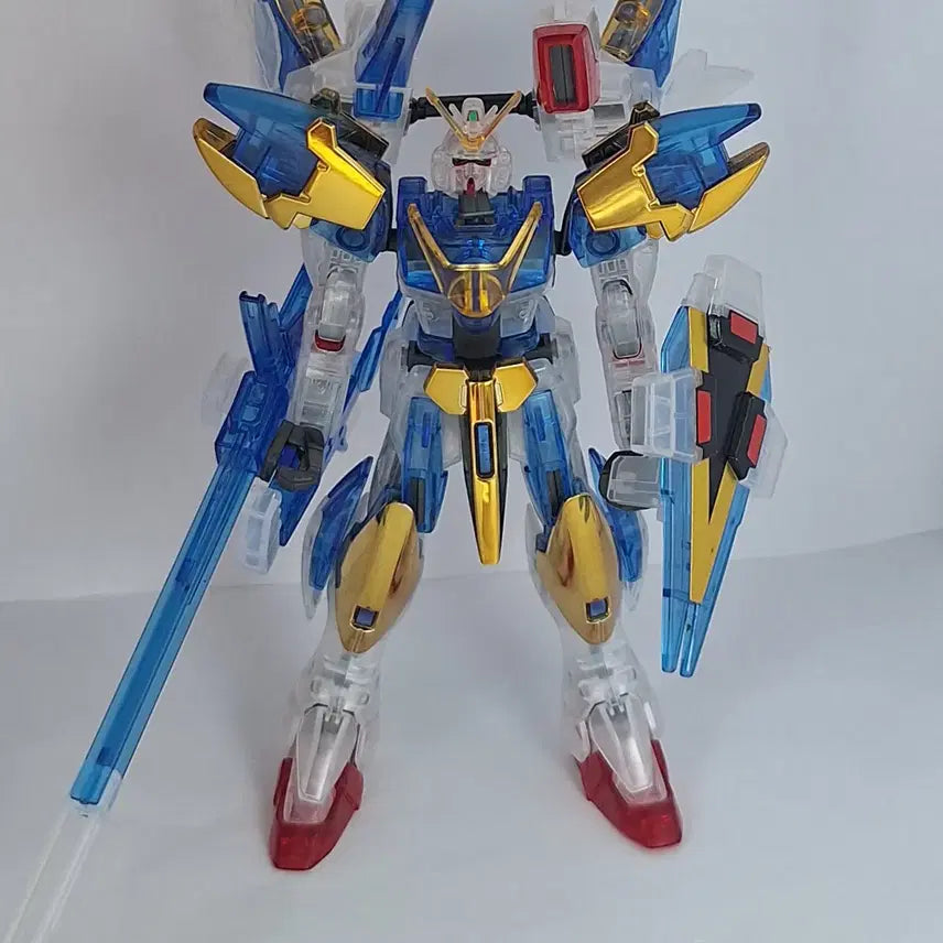 [SOLD OUT] HG  V2 건담 어썰트 버스터 엑스포 컬러클리어&amp;맥기 조립