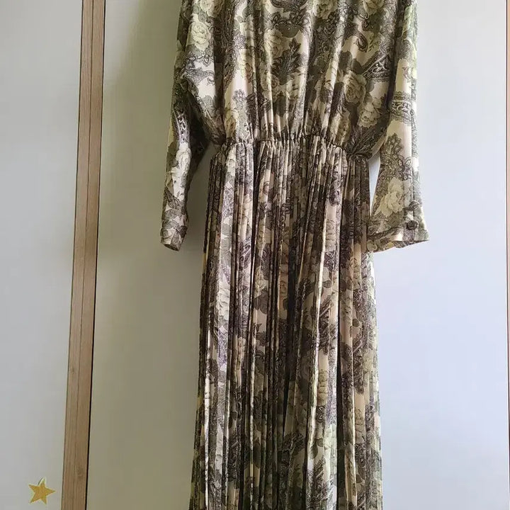 [BUNJANG] Vintage Floral Pattern Long Dress / 일본빈티지 플로럴 패턴 고급롱 원피스66