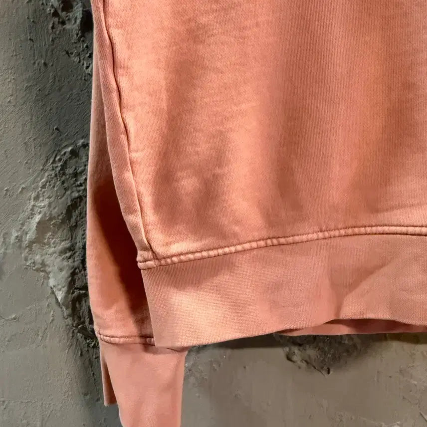 [BUNJANG] Acne Studios Neck Logo Crewneck Sweatshirt Pink / 아크네스튜디오 Acne Studios 넥로고 크루넥 스웻셔츠 핑크