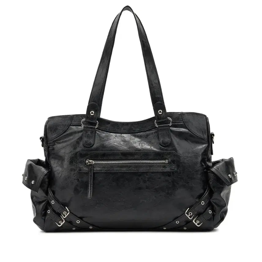 [BUNJANG] Dainit Stud Pocket Big Bag / 다이닛 스터드 포켓 빅백