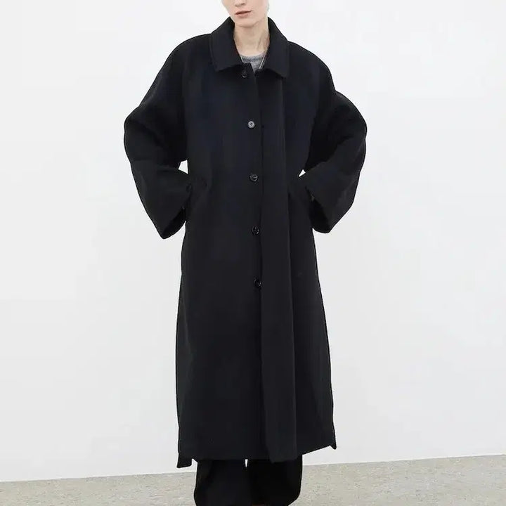 [BUNJANG] Ethos Raglan Coat Black / 에토스 래글런 코트 블랙