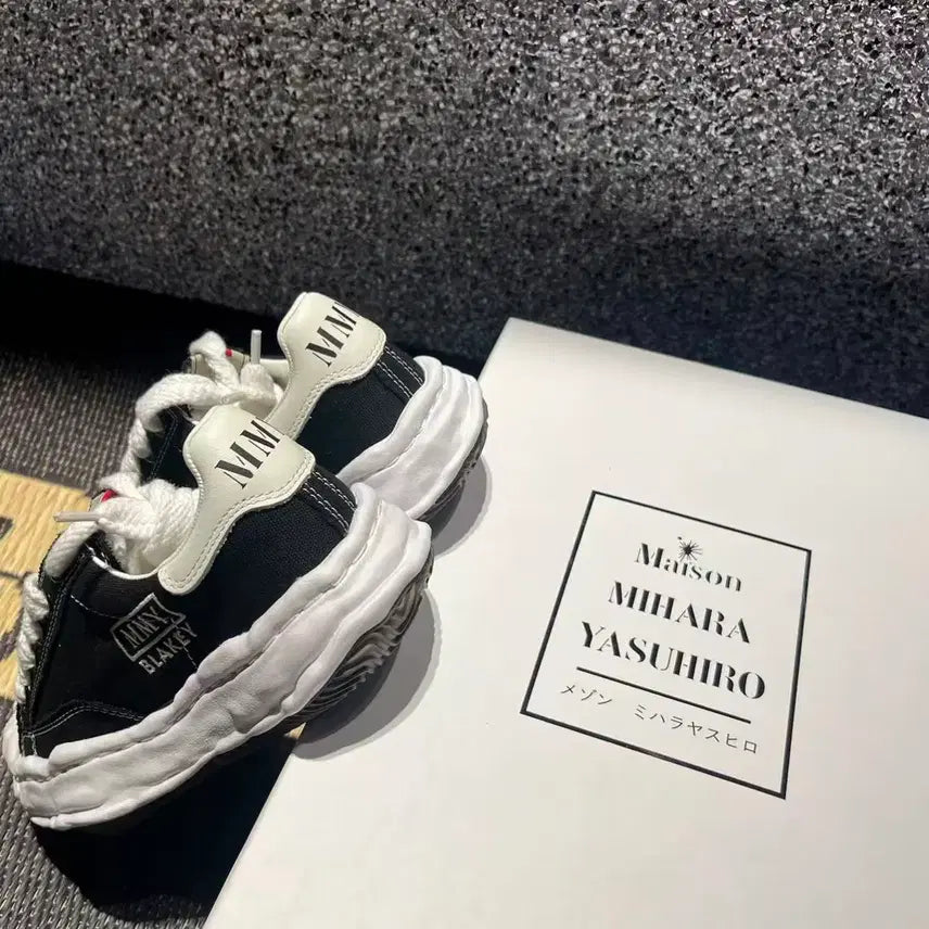 [BUNJANG] Mihara Yasuhiro Blakey OG Sole Canvas Low Top 275mm / 종 미하라 야스히로 블레이키 OG 솔 캔버스 로우탑 275mm
