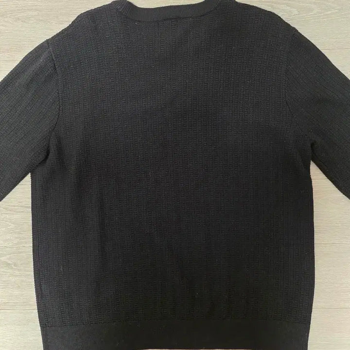 [BUNJANG] H&amp;M Waffle Knit Sweater Black XL / H&amp;M 와플 니트 Black XL