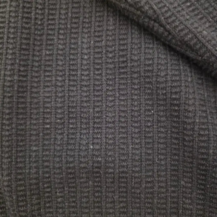 [BUNJANG] H&amp;M Waffle Knit Sweater Black XL / H&amp;M 와플 니트 Black XL