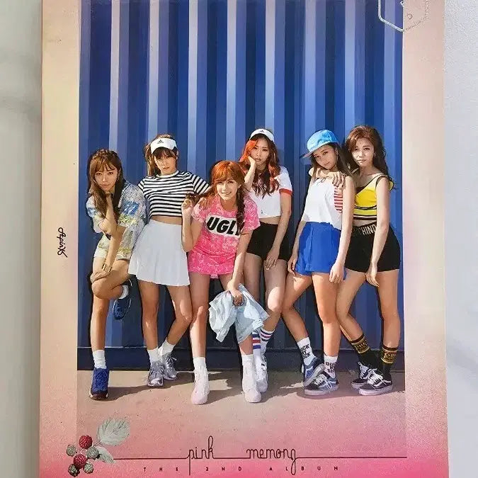 [BUNJANG] Apink Pink MEMORY Album (Red/Memory Version) with Photocard / 에이핑크 Pink MEMORY Red/Memory 앨범+포카+포스터 포함