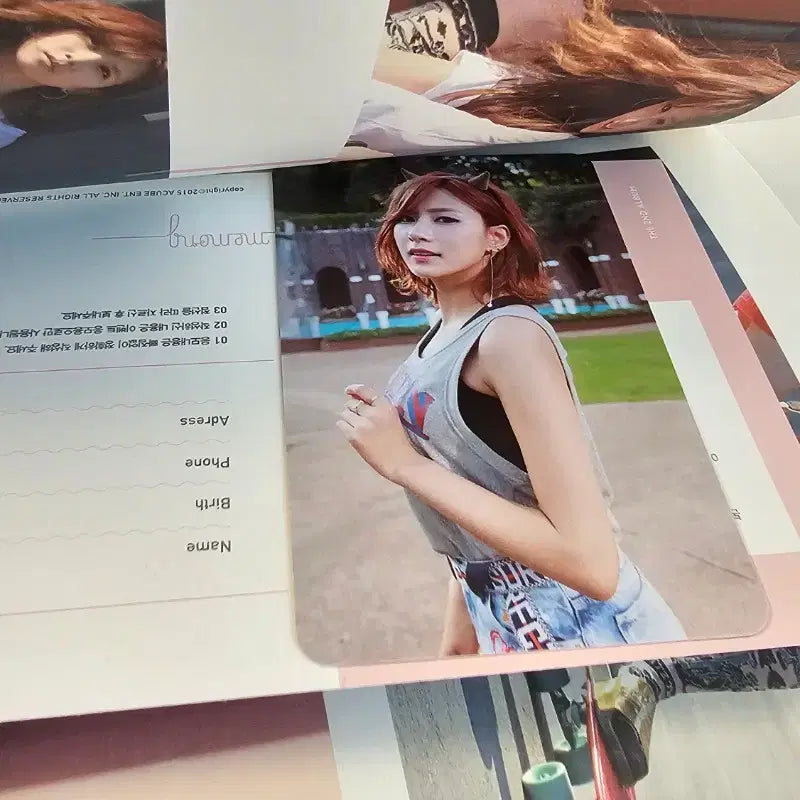 [BUNJANG] Apink Pink MEMORY Album (Red/Memory Version) with Photocard / 에이핑크 Pink MEMORY Red/Memory 앨범+포카+포스터 포함