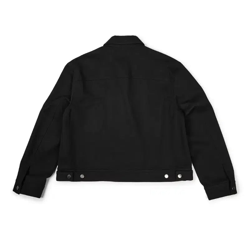 [BUNJANG] etce Double Flap Cropped Trucker Jacket L / (L) etce 크롭 더블 플랩 트러커