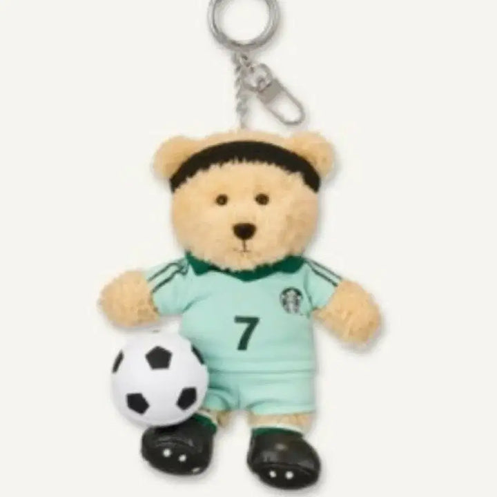 [BUNJANG] Starbucks Football Bearista Keyring / 스타벅스 축구 베어리 키링