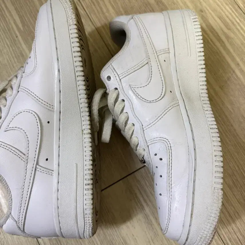 [BUNJANG] Nike Air Force 1 All White Sneakers / 나이키 에어포스 올빽 230